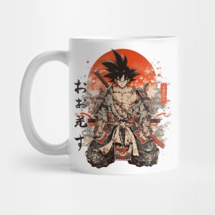 samurai anime hero Mug